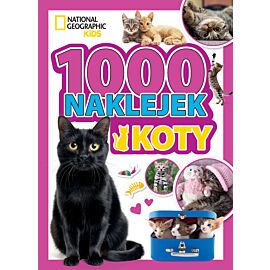 1000 naklejek. Koty. National Geographic Kids