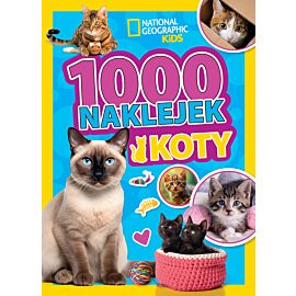 1000 naklejek. Koty. National Geographic Kids