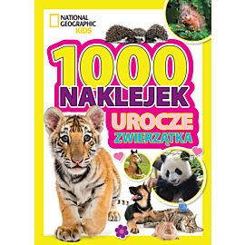 1000 naklejek. Urocze zwierzątka. National Geographic Kids
