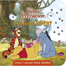Gdzie jest miodek? Otwórz i sprawdź! Disney Kubuś i Przyjaciele