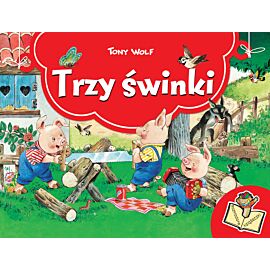 Trzy świnki. Rozkładane książeczki