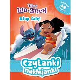 Czytanki naklejanki. Złap falę! Disney Lilo i Stitch