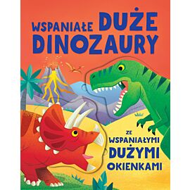 Wspaniałe duże dinozaury ze wspaniałymi dużymi okienkami