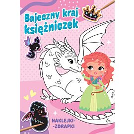 Bajeczny kraj księżniczek. Naklejki-zdrapki