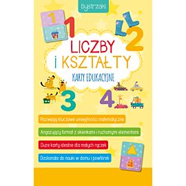 Bystrzaki. Liczby i kształty. Karty edukacyjne