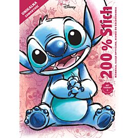 200% Stitch. Mandale, iluzje optyczne, scenki do kolorowania. Disney