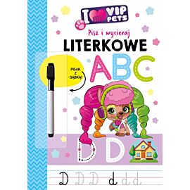 I Love VIP Pets. Pisz i wycieraj. Literkowe ABC