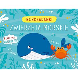 Zwierzęta morskie. Rozkładanki