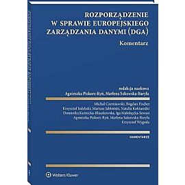 Rozporządzenie w sprawie europejskiego zarządzania danymi. Komentarz