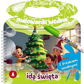 Zadanka & malowanki wodne. Idą święta