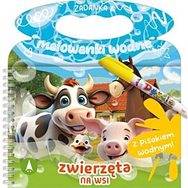 Zadanka & malowanki wodne. Zwierzęta na wsi