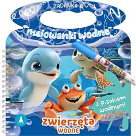 Zadanka & malowanki wodne. Zwierzęta wodne