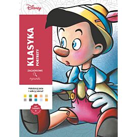 Art therapy. Kolorowanka antystresowa. Disney. Klasyka. Portrety. Zagadkowe rysunki