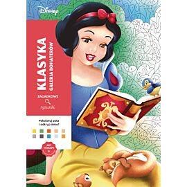 Art therapy. Kolorowanka antystresowa. Disney. Klasyka. Galeria bohaterów. Zagadkowe rysunki