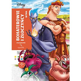 Art Therapy. Kolorowanka antystresowa. Disney Bohaterowie i złoczyńcy. Bitwa. Zagadkowe rysunki