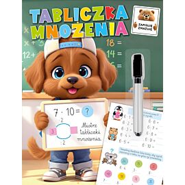 Zapisuję, zmazuję. Tabliczka mnożenia