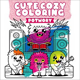 Cute Cozy Coloring. Potwory