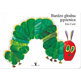 Bardzo głodna gąsienica mała