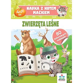 Nauka z kotem Maćkiem. Zwierzęta leśne