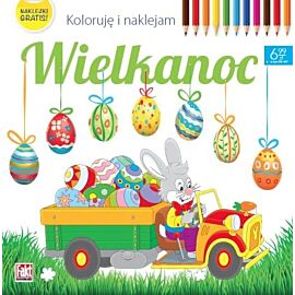 Koloruję i naklejam. Wielkanoc