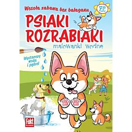 Psiaki rozrabiaki. Malowanki wodne
