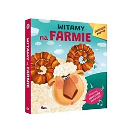 Witamy na farmie. Zwierzęta Pop-up. Książka dźwiękowa