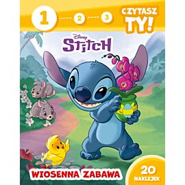 1, 2, 3, czytasz ty! Poziom 1. Wiosenna zabawa. Disney Stitch