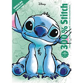 300% Stitch. Mandale, iluzje optyczne, scenki do kolorowania. Art therapy. Disney
