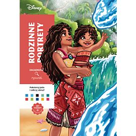 Art Therapy. Kolorowanka antystresowa. Disney. Rodzinne portrety. Zagadkowe rysunki