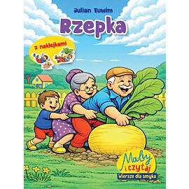 Maluj i czytaj. Wiersze dla smyka. Rzepka