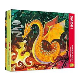 Smoki. Puzzle 100 elementów + książka