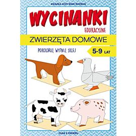 Zwierzęta domowe wycinanki edukacyjne