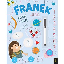 Franek rysuję i liczę. Jeżyk Franek