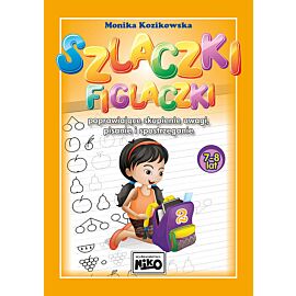 Szlaczki figlaczki poprawiające skupienie uwagi 7-8 lat