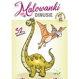 Dinusie. Malowanki