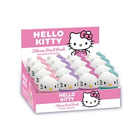 Saszetka silikonowa z główką Hello Kitty 1szt.mix