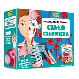 Poznawaj, baw się, odkrywaj. Ciało człowieka. Puzzle 200 elem. + książka
