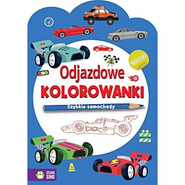 Odjazdowe kolorowanki. Szybkie samochody