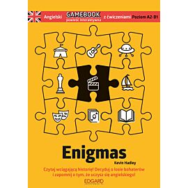 Angielski Game book z ćwiczeniami Enigmas