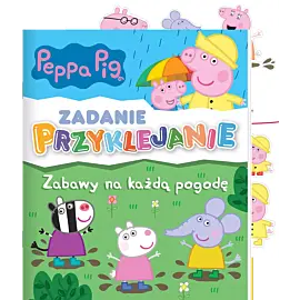 Peppa Pig. Zadanie Przyklejanie 7. Zabawy na każdą pogodę
