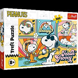 Puzzle 300 Zabawny świat Fistaszków 23044