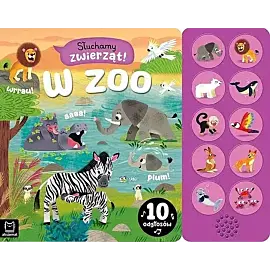 Słuchamy zwierząt! W zoo. 10 odgłosów