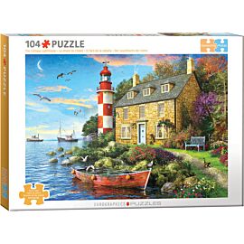 Puzzle 104 The Cottage Lighthouse by Dominic Davison 6704-6024