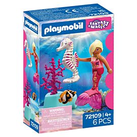 Playmobil Syrenka z konikiem morskim 72109