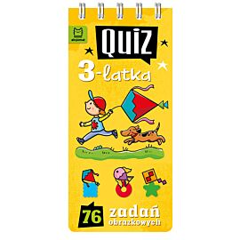 Quiz 3-latka. 76 zadań obrazkowych