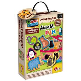 Lisciani Montessori Baby Wood Animal Fun 304-96893