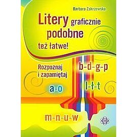 Litery graficznie podobne też łatwe