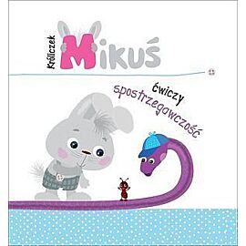 Króliczek Mikuś ćwiczy spostrzegawczość