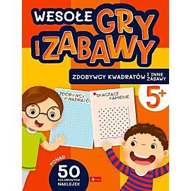 Wesołe gry i zabawy. Zdobywcy kwadratów i inne zabawy
