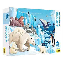 Bieguny. Ratujmy planetę. Puzzle 220 elementów + książka